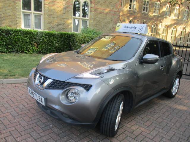 2017 Nissan Juke 1.2 DiG-T N-Connecta 5dr SH Satnav Bluetooth