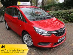 VAUXHALL ZAFIRA 2017 (67) at Mex Cars Sales Isleworth