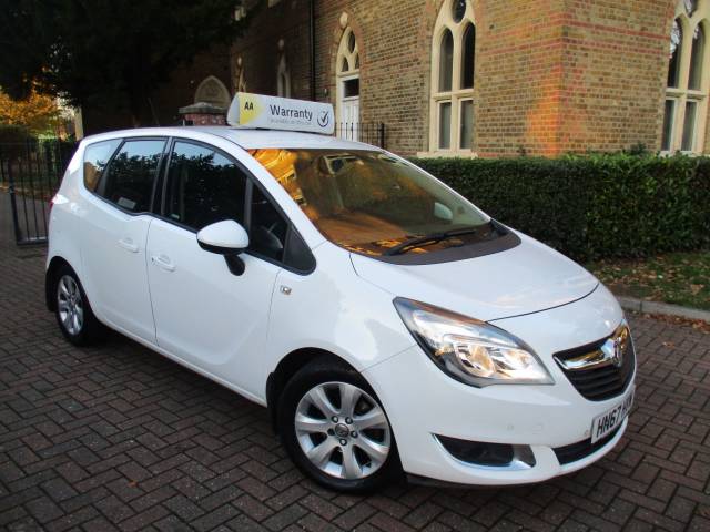 2017 Vauxhall Meriva 1.4i 16V Life 5dr Low Mileage FSH A/C Alloys